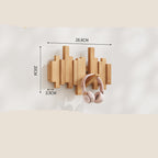 Wood Piano Hook Rail