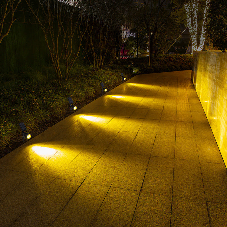 SolarBeam Outdoor Solar Spotlight with Stake for Landscaping