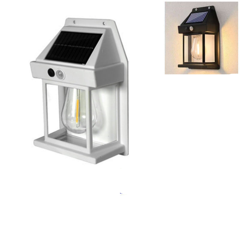 Elegant Outdoor Solar Wall Light with Motion Sensor