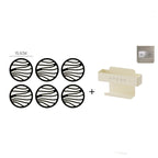 2in1 Heat Coaster (Set of 6)