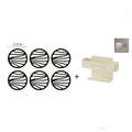 Heat-Resistant Silicone Trivet Coasters – Set of 6