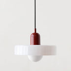 Bauhaus Pendant Light made of Colored Glass