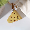 Cute Cheese Keychain Pouch