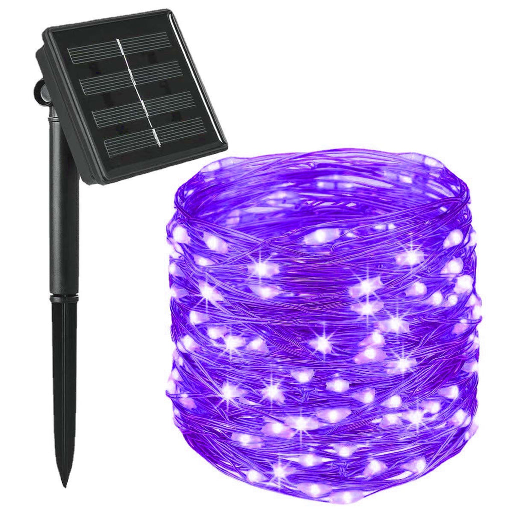 Waterproof fairy lights with solar energy