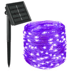 Waterproof fairy lights with solar energy