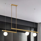 Nordic Glass Linear Luxury Pendant Lamp
