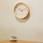 Nordic Minimalist Wood Silent Wall Clock