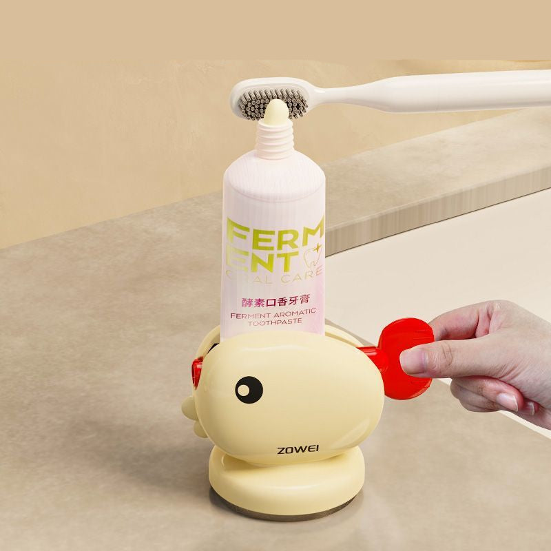 Practical toothpaste squeezer