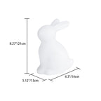Contemporary Creative Rabbit PE LED Table Lamp for the Bedroom