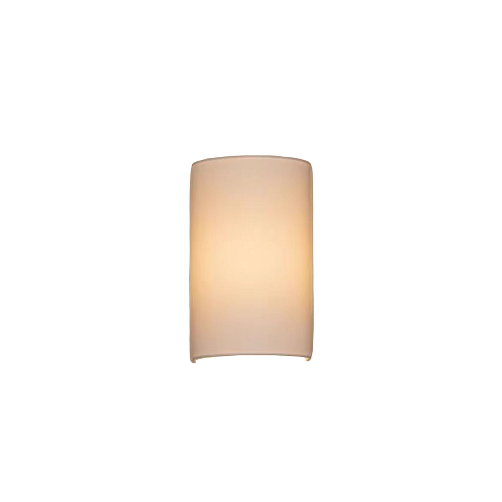 Fabric Wall Lamp in Japanese Wabi-Sabi Style