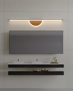 Modern Wall Lamp made of Wooden Arch