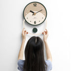 Nordic Minimalist Wall Decoration Clock for the Living Room
