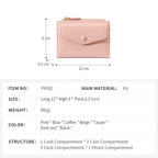 Compact RFID Ladies Wallet