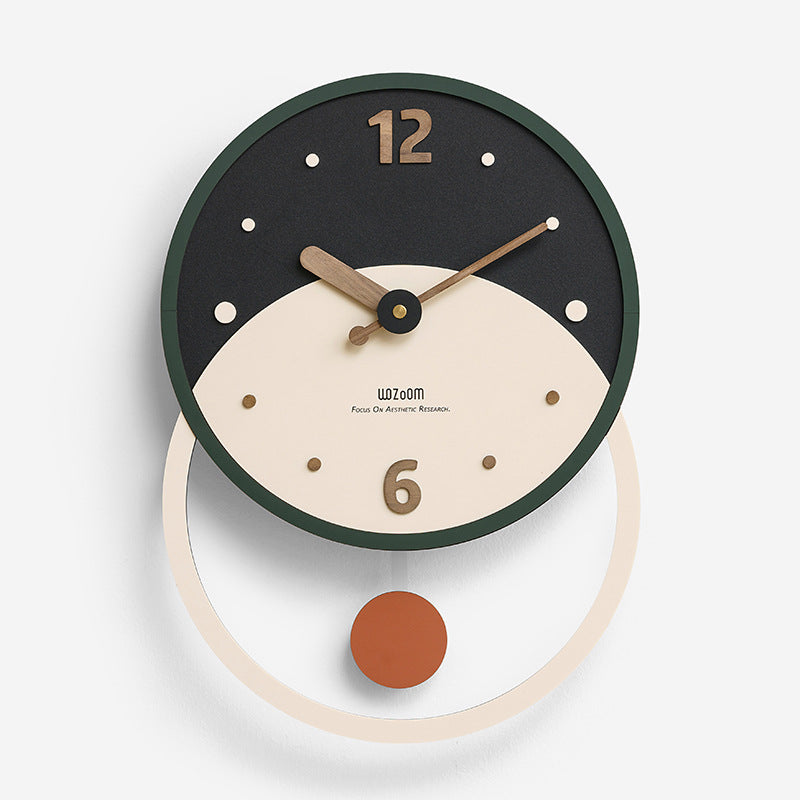 Nordic Minimalist Wall Decoration Clock for the Living Room