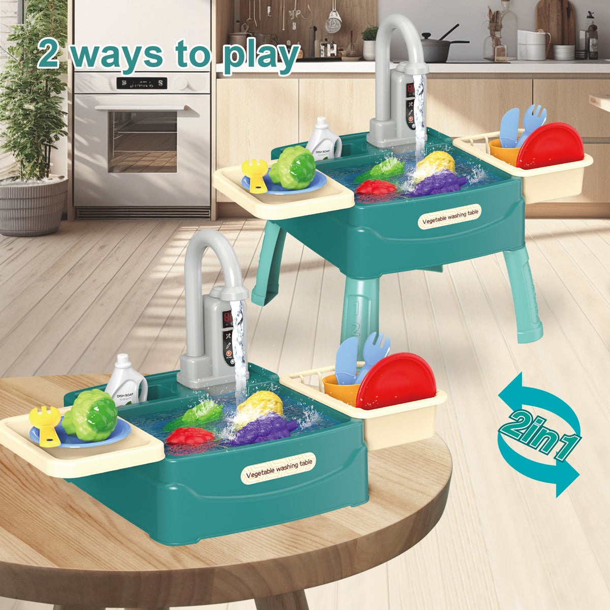 WaterWonder - Play Kitchen with Magical Faucet