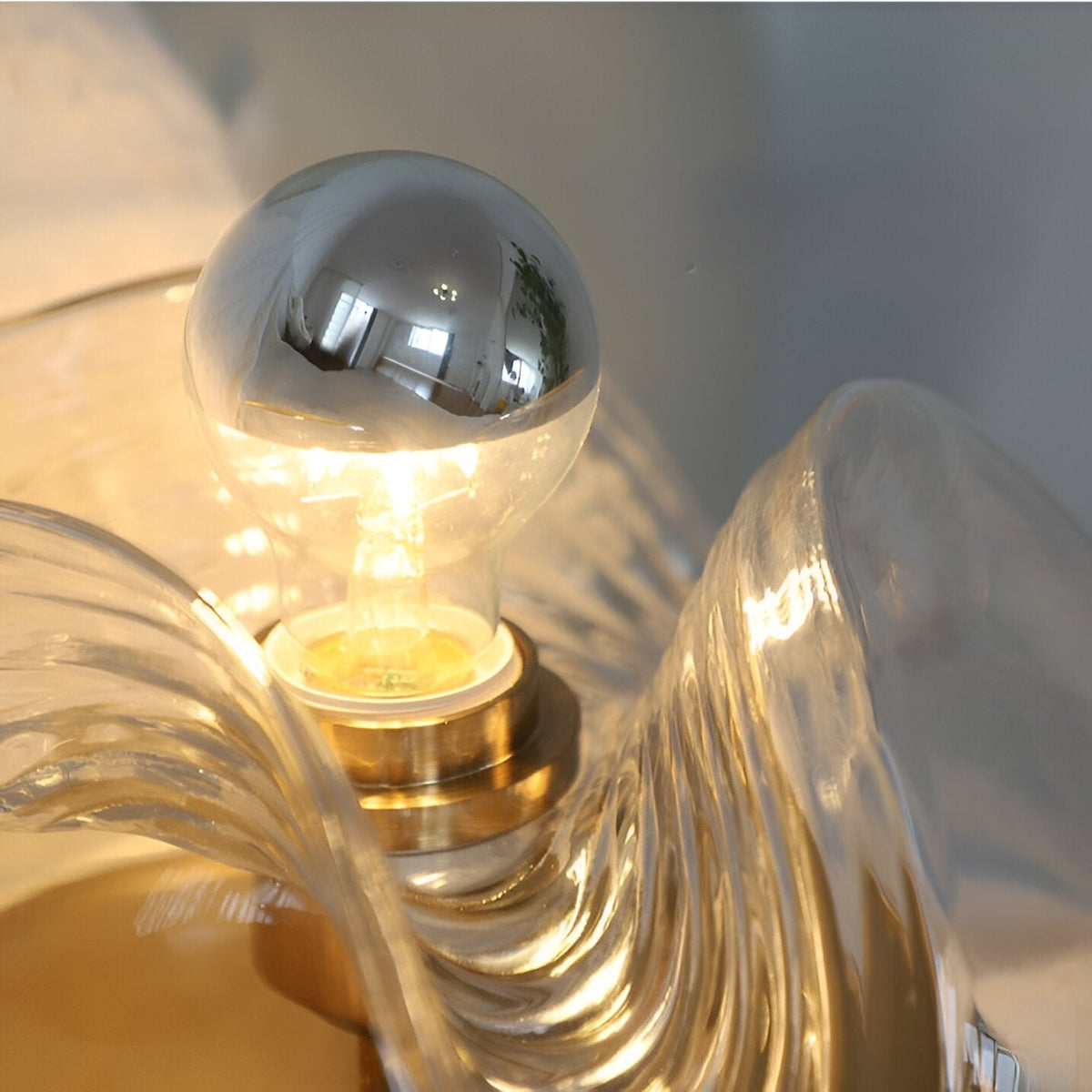 French Vintage Medieval Bauhaus Ceiling Lamp