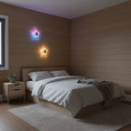 Frosted Crystal Wall Lamp