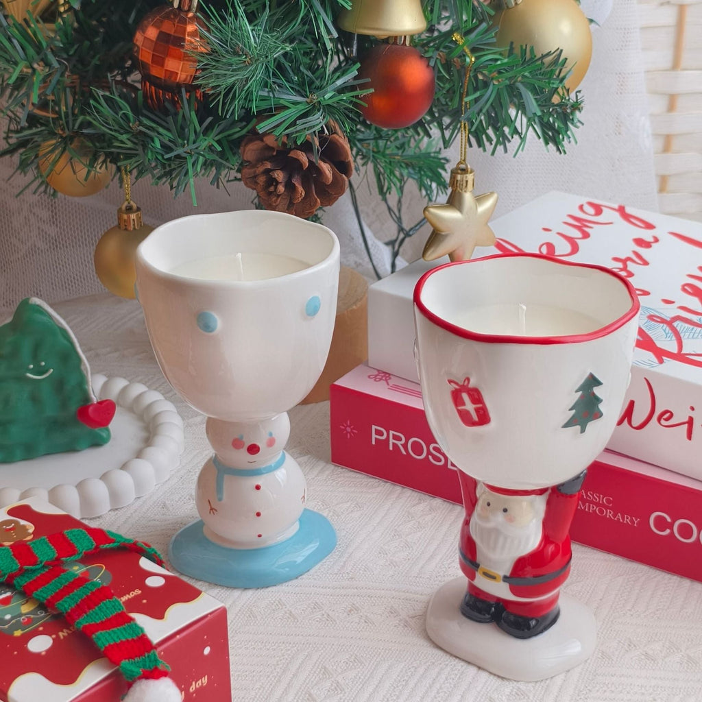 High Value Santa Claus Shaped Scented Candle