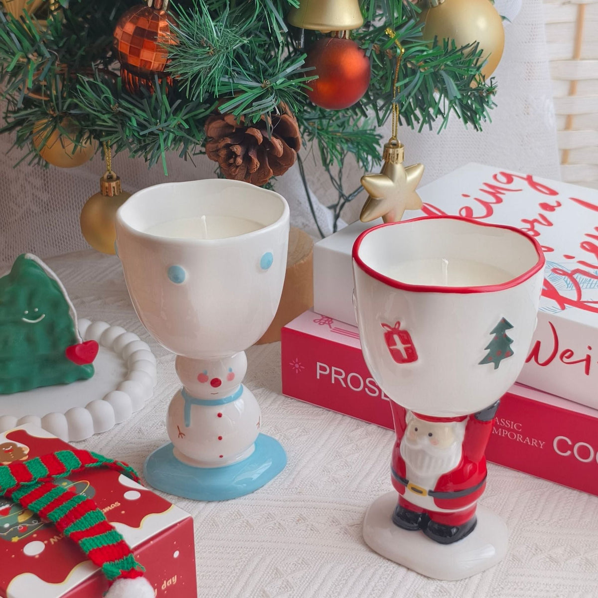 High Value Santa Claus Shaped Scented Candle
