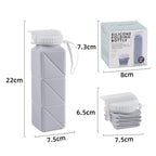 Practical Foldable Silicone Bottle for On the Go