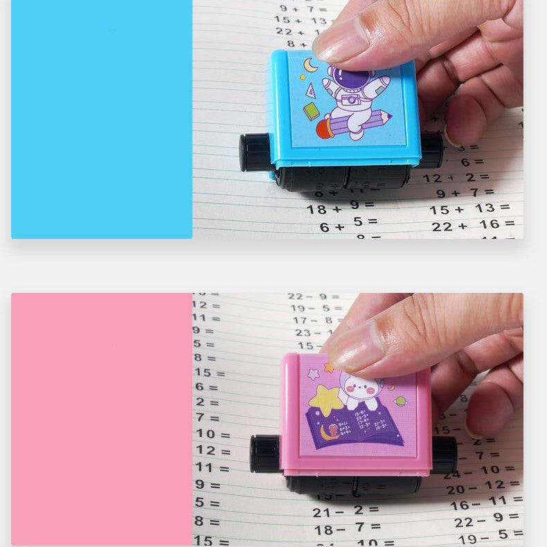 Mathematical Stamp Roller for Learning to Calculate