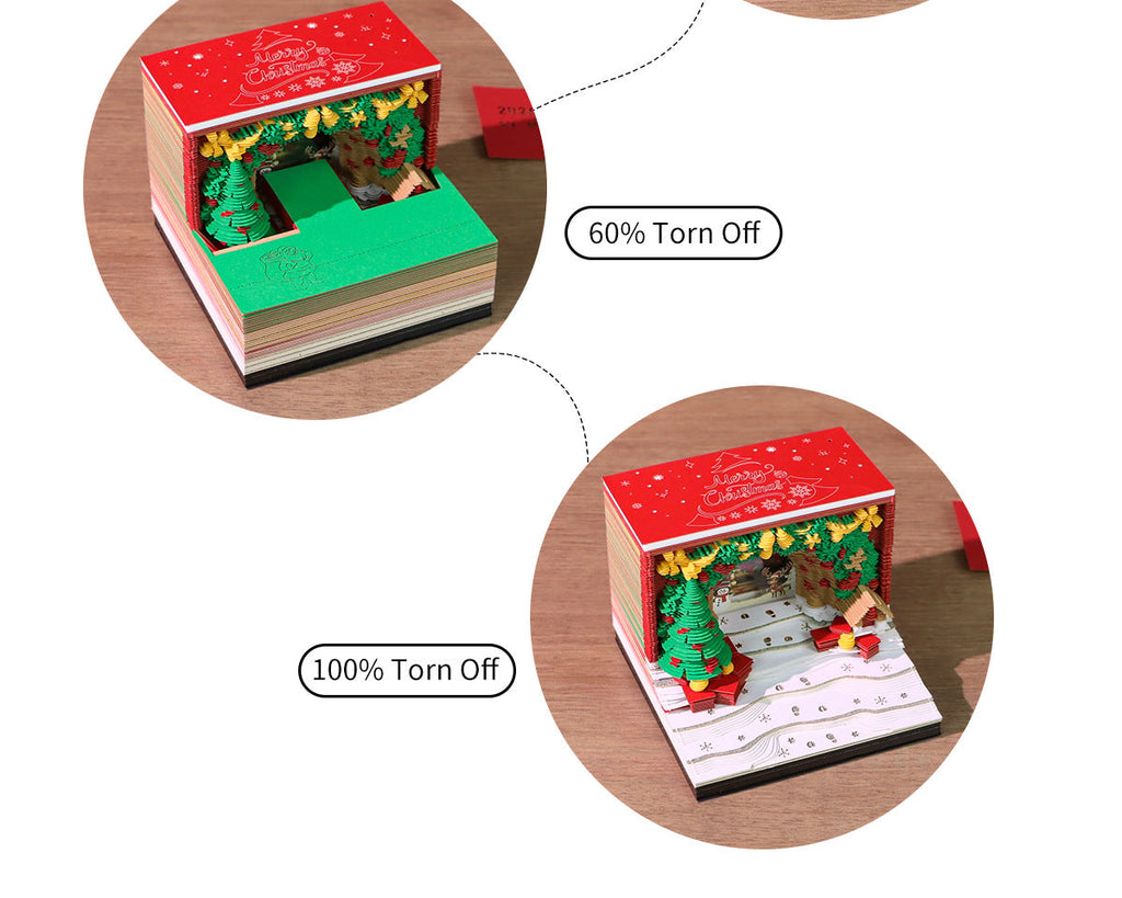 Creative Christmas 3D Arch Memo Calendar