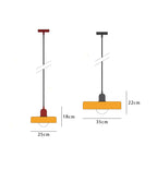 Colored Glass Pendant Lamp - BauLume