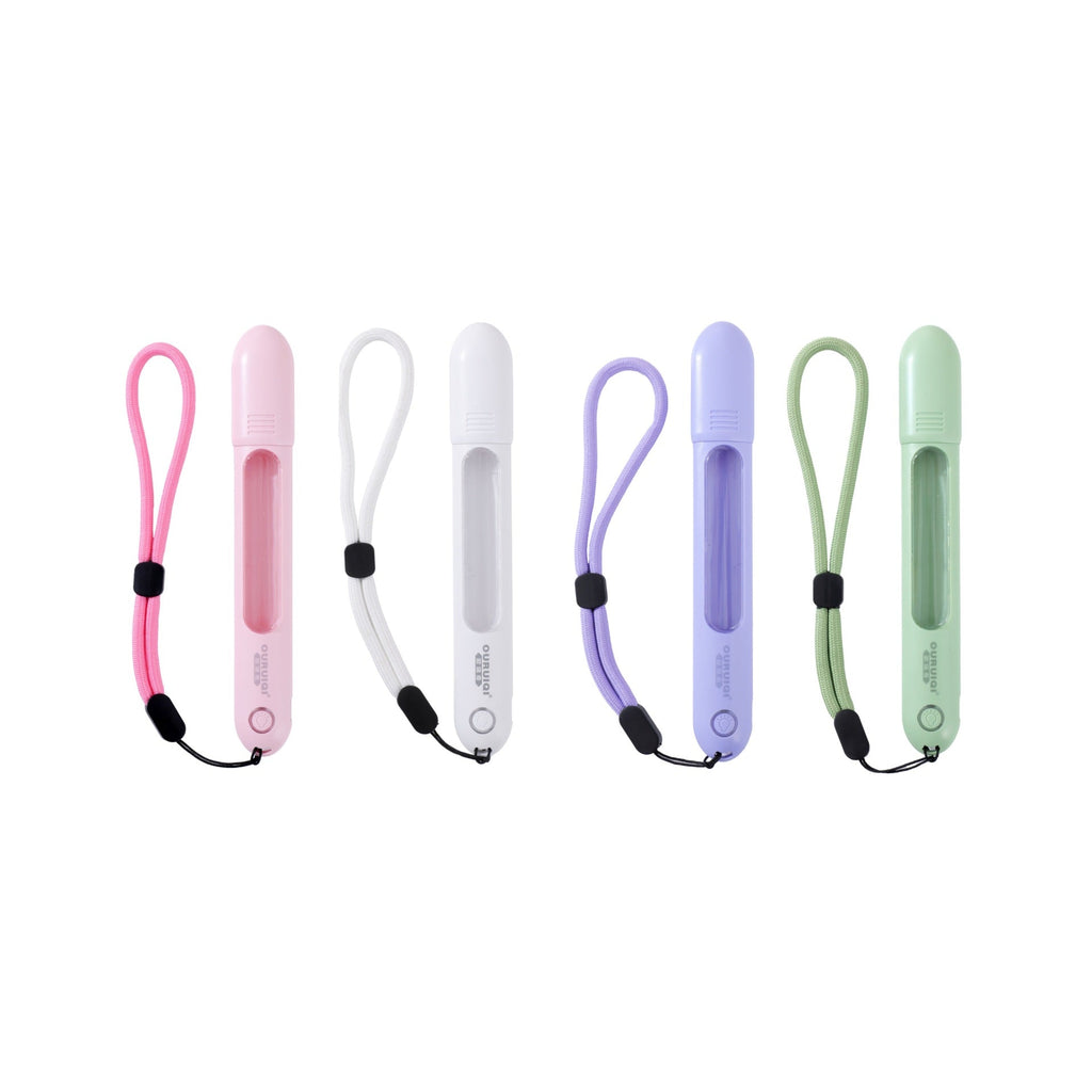 Portable Rechargeable Thermometer with LED Display and Wrist Strap