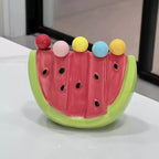 Watermelon Fruit Bite Sticks Fork Set