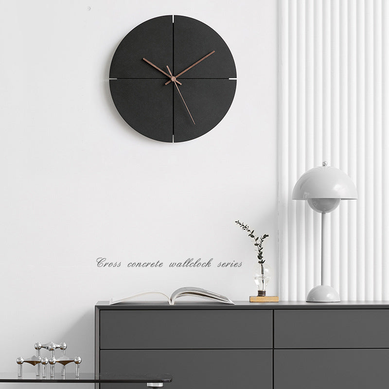 Minimalist Modern Silent Wall Clock for Living Room