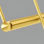 Nordic Glass Linear Luxury Pendant Lamp