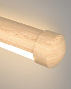 Modern Wall Lamp made of Wooden Arch