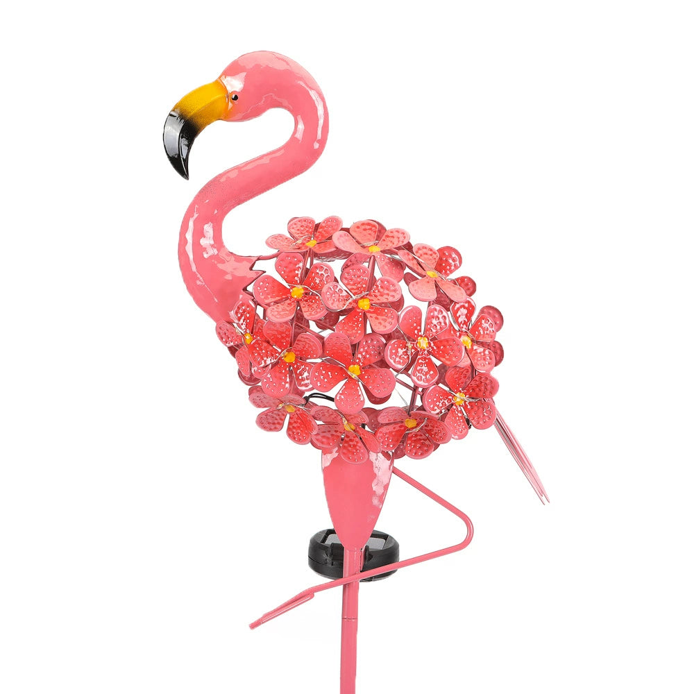 Solar Flamingo Lawn Light - Outdoor Garden Waterproof