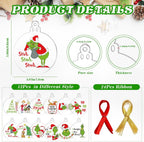 Grinch Acrylic Christmas Tree Ornament