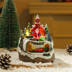Rotating Musical USB Resin Christmas Ornament