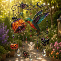 Halloween Acrylic Suncatcher Wind Chime - 7 Designs, 30 cm