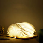 📖 Wood book lamp - For desk study gift decoration light