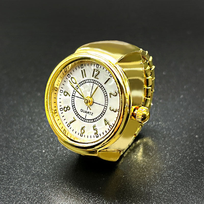 Unisex Pair Finger Rings Quartz Watches