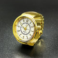 Unisex Pair Finger Rings Quartz Watches