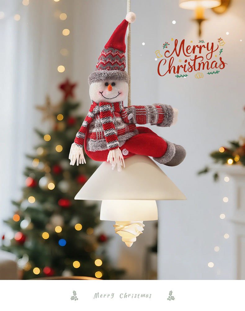 Luminous Santa Doll Christmas Decoration