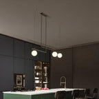 Nordic Glass Linear Luxury Pendant Lamp