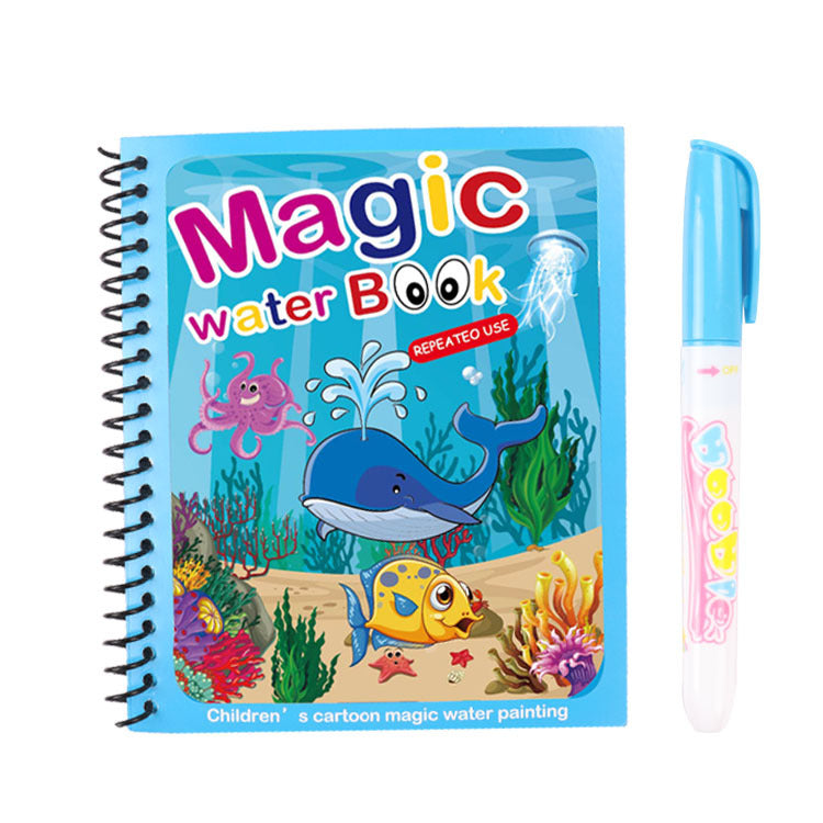 Magical Water Coloring Book for Kids