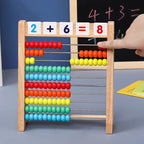 Wooden Counting Frame for Learning to Count and Calculate