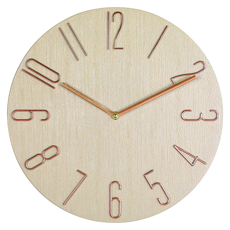 Simple Minimalistic Wall Decoration Clock