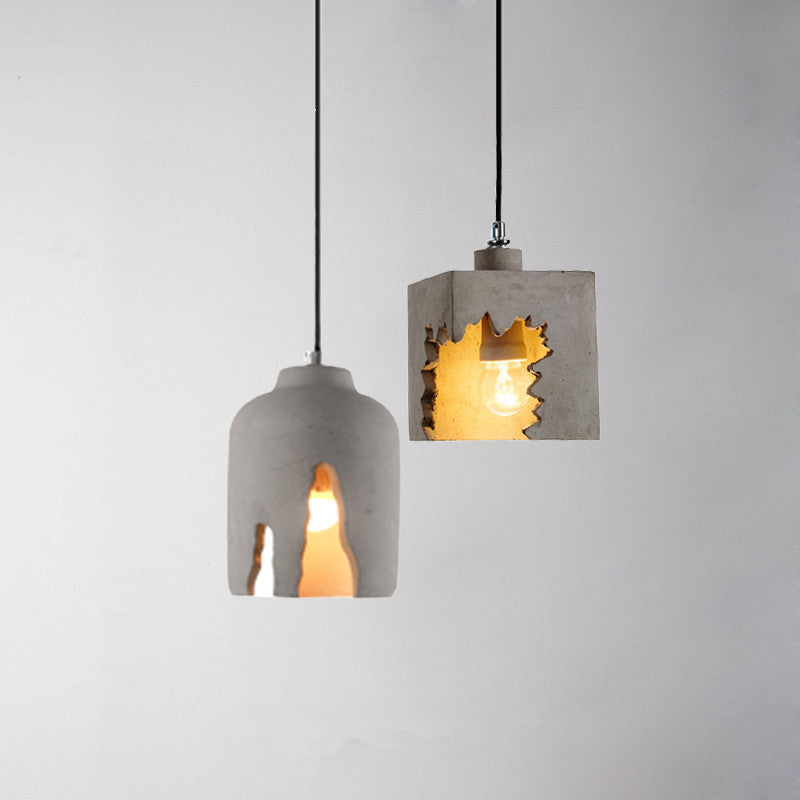 Concrete Pendant Lamp in Scandinavian Design