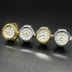 Unisex Pair Finger Rings Quartz Watches