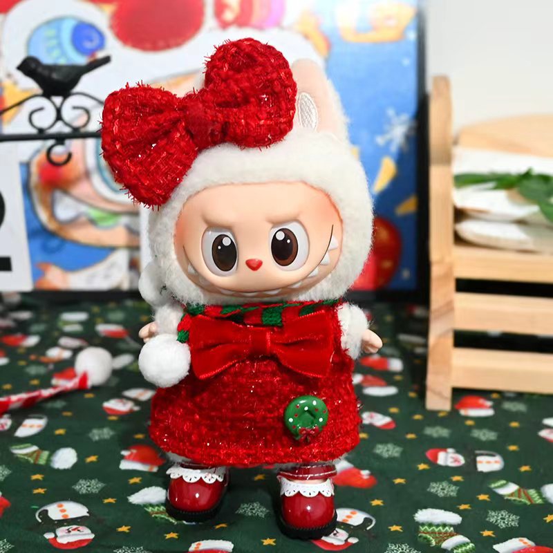 Labubu Doll Christmas Series Hoodie Apparel
