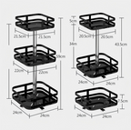 3Tier rotating spice rack
