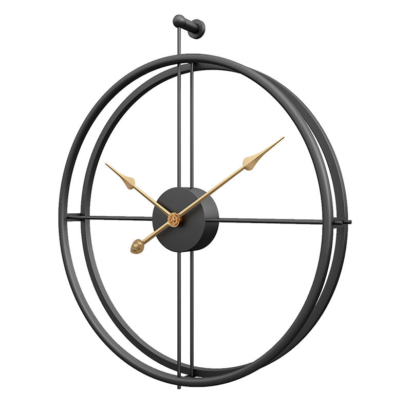 Nordic Minimalist Large Silent Wall Clock 20 Inch