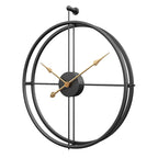 Nordic Minimalist Large Silent Wall Clock 20 Inch